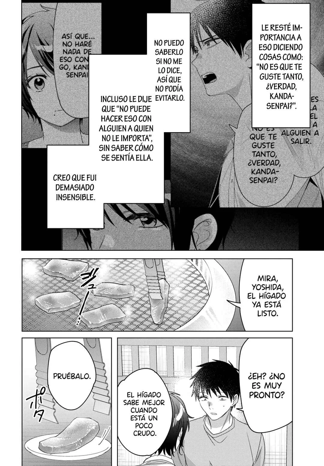 Hige o Soru. Soshite Joshikousei o Hirou. Capítulo 37: Kanda-senpai y su primer amor - Page 29