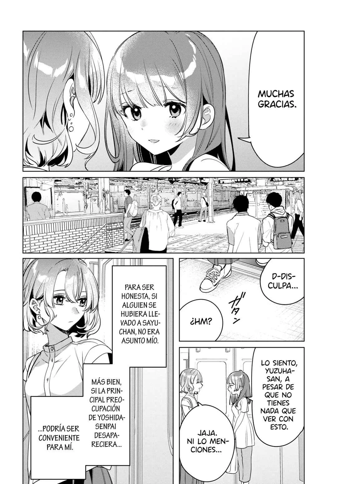 Hige o Soru. Soshite Joshikousei o Hirou. Capítulo 38: Fugitiva y verdaderas intenciones - Page 7