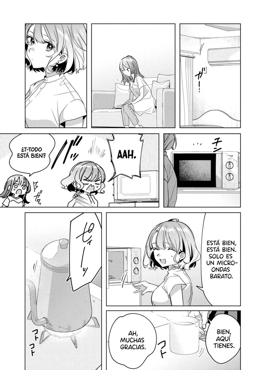 Hige o Soru. Soshite Joshikousei o Hirou. Capítulo 38: Fugitiva y verdaderas intenciones - Page 14