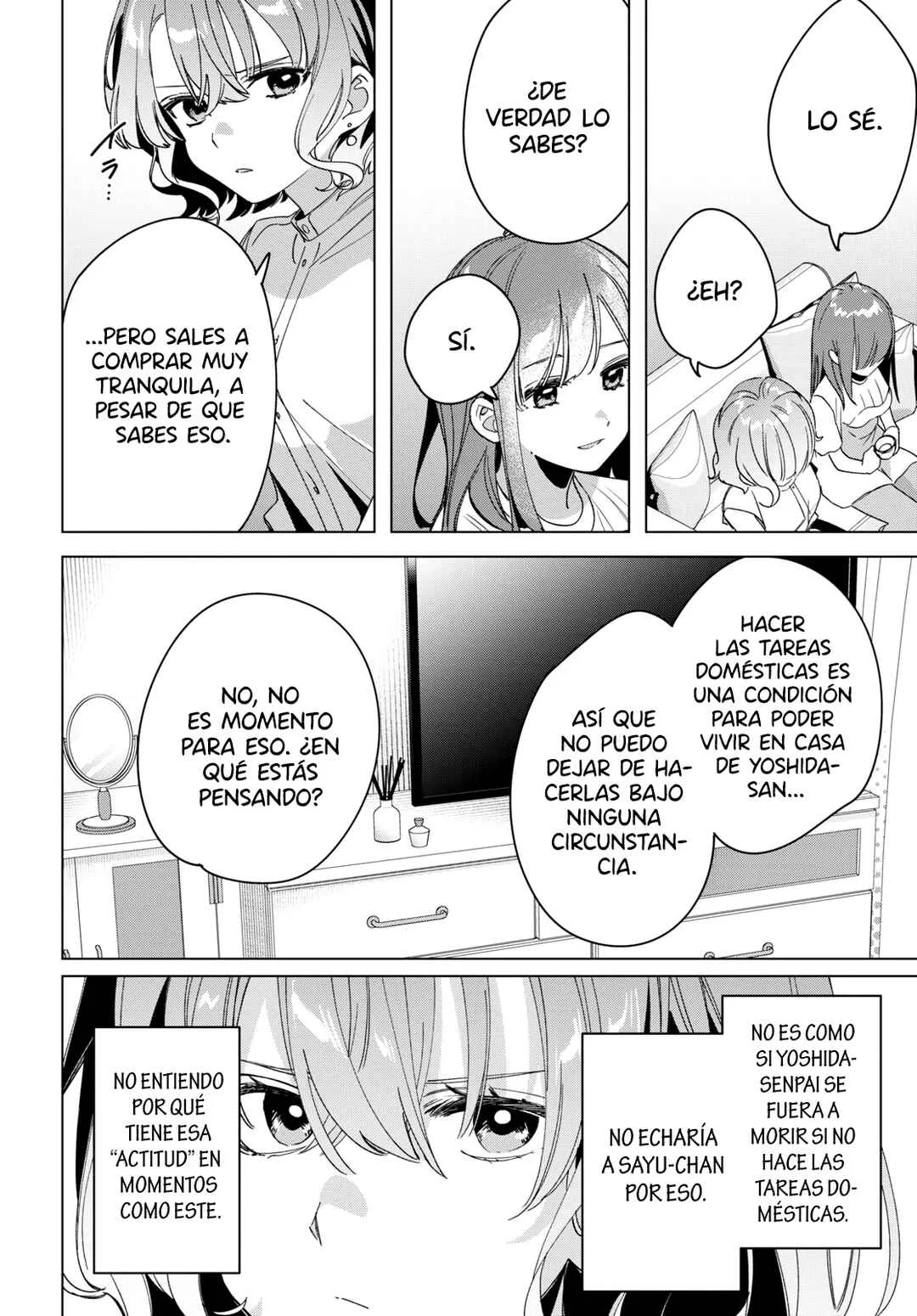 Hige o Soru. Soshite Joshikousei o Hirou. Capítulo 38: Fugitiva y verdaderas intenciones - Page 19