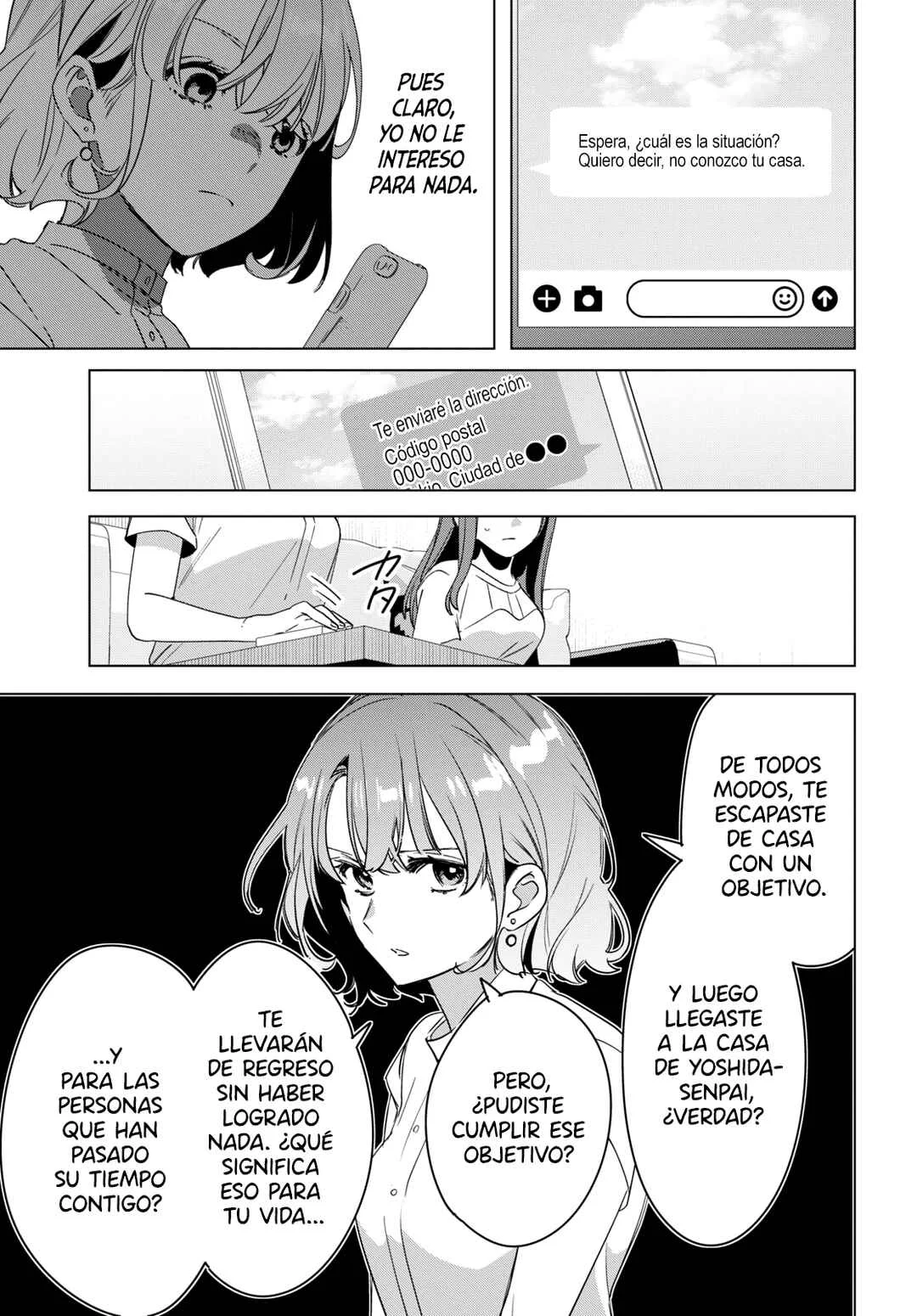 Hige o Soru. Soshite Joshikousei o Hirou. Capítulo 38: Fugitiva y verdaderas intenciones - Page 22