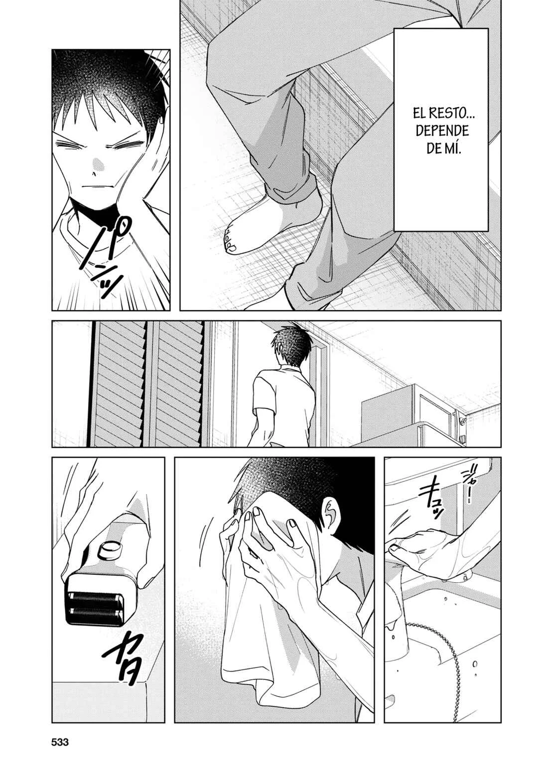 Hige o Soru. Soshite Joshikousei o Hirou. Capítulo 42: Fugitiva y preparación - Page 16