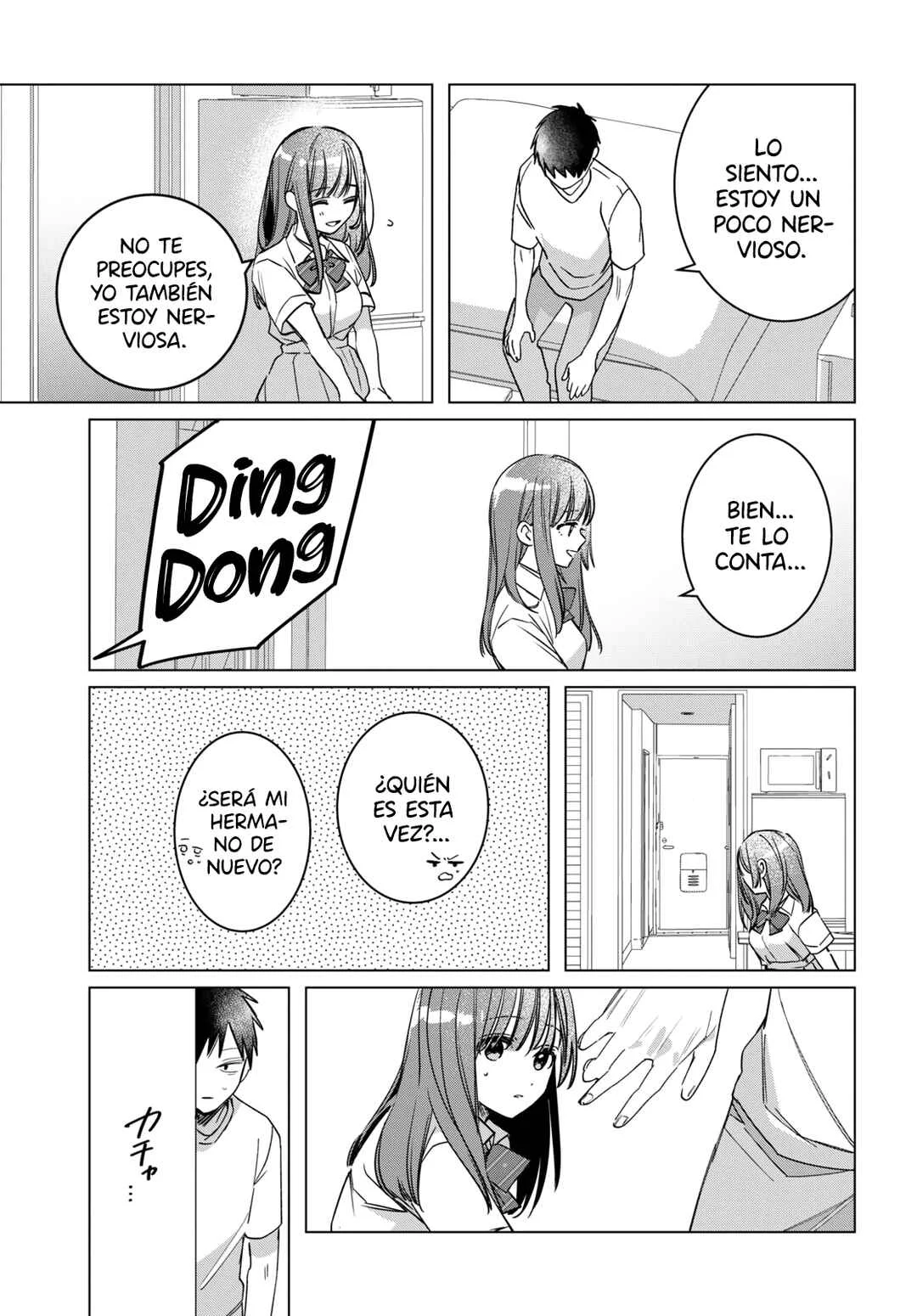 Hige o Soru. Soshite Joshikousei o Hirou. Capítulo 43: Visita y pasado - Page 8