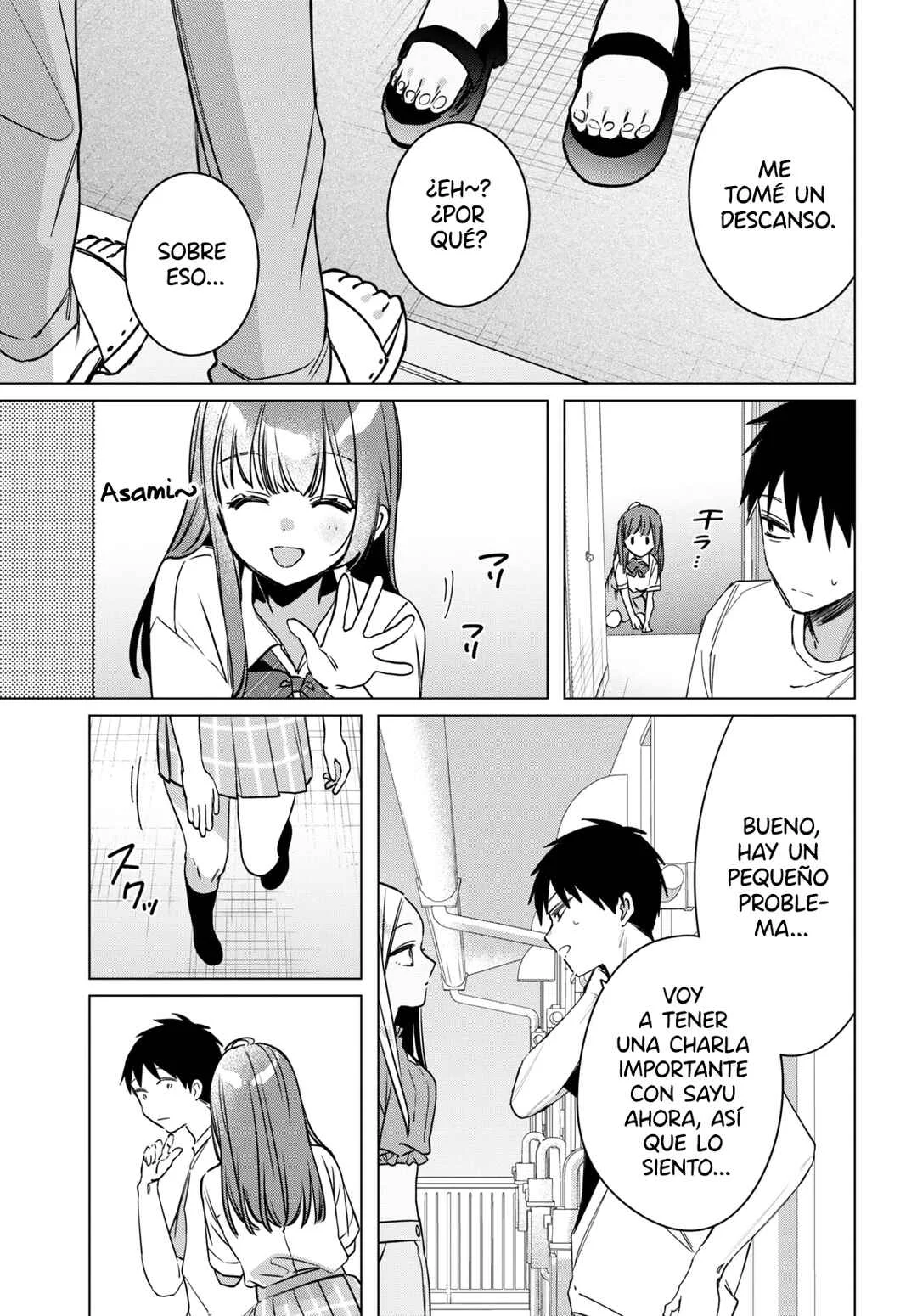 Hige o Soru. Soshite Joshikousei o Hirou. Capítulo 43: Visita y pasado - Page 10