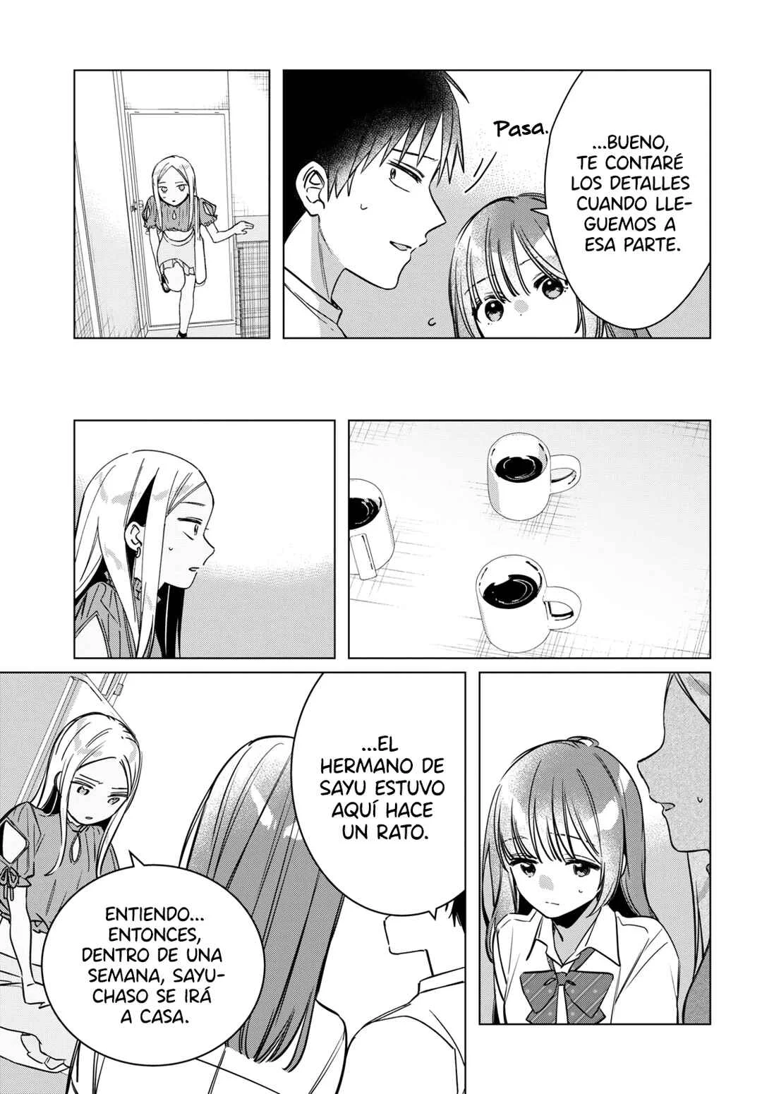 Hige o Soru. Soshite Joshikousei o Hirou. Capítulo 43: Visita y pasado - Page 12
