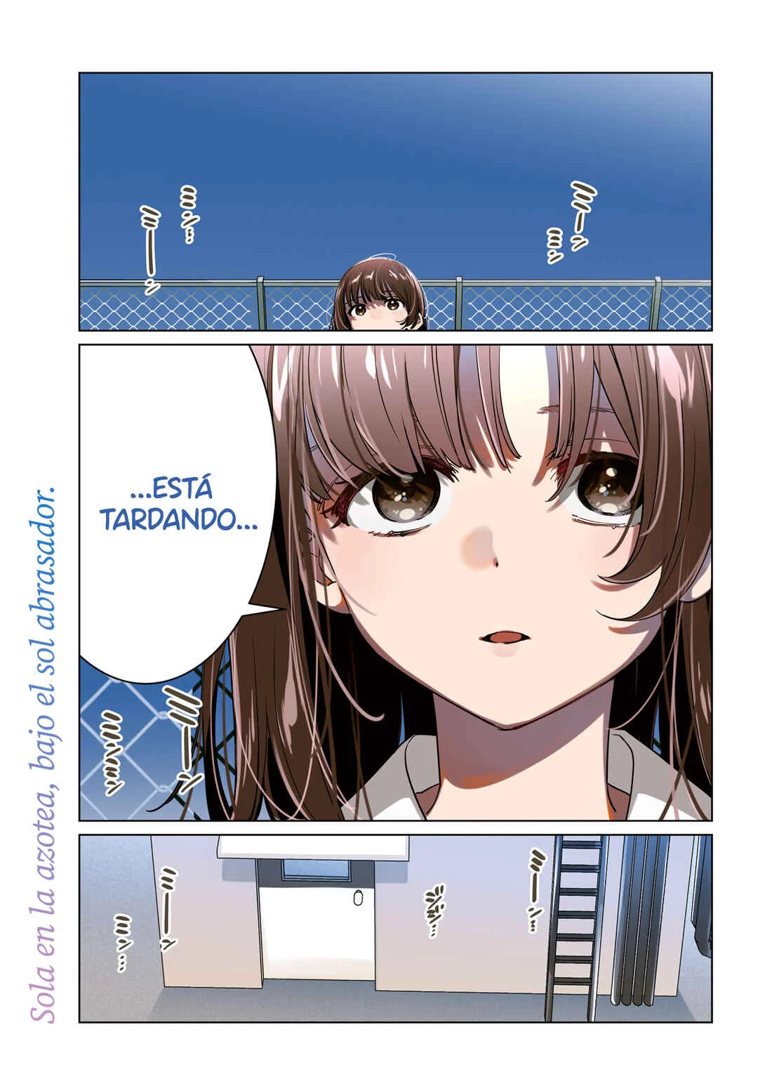 Hige o Soru. Soshite Joshikousei o Hirou. Capítulo 46: Escuela y oscuridad - Page 1
