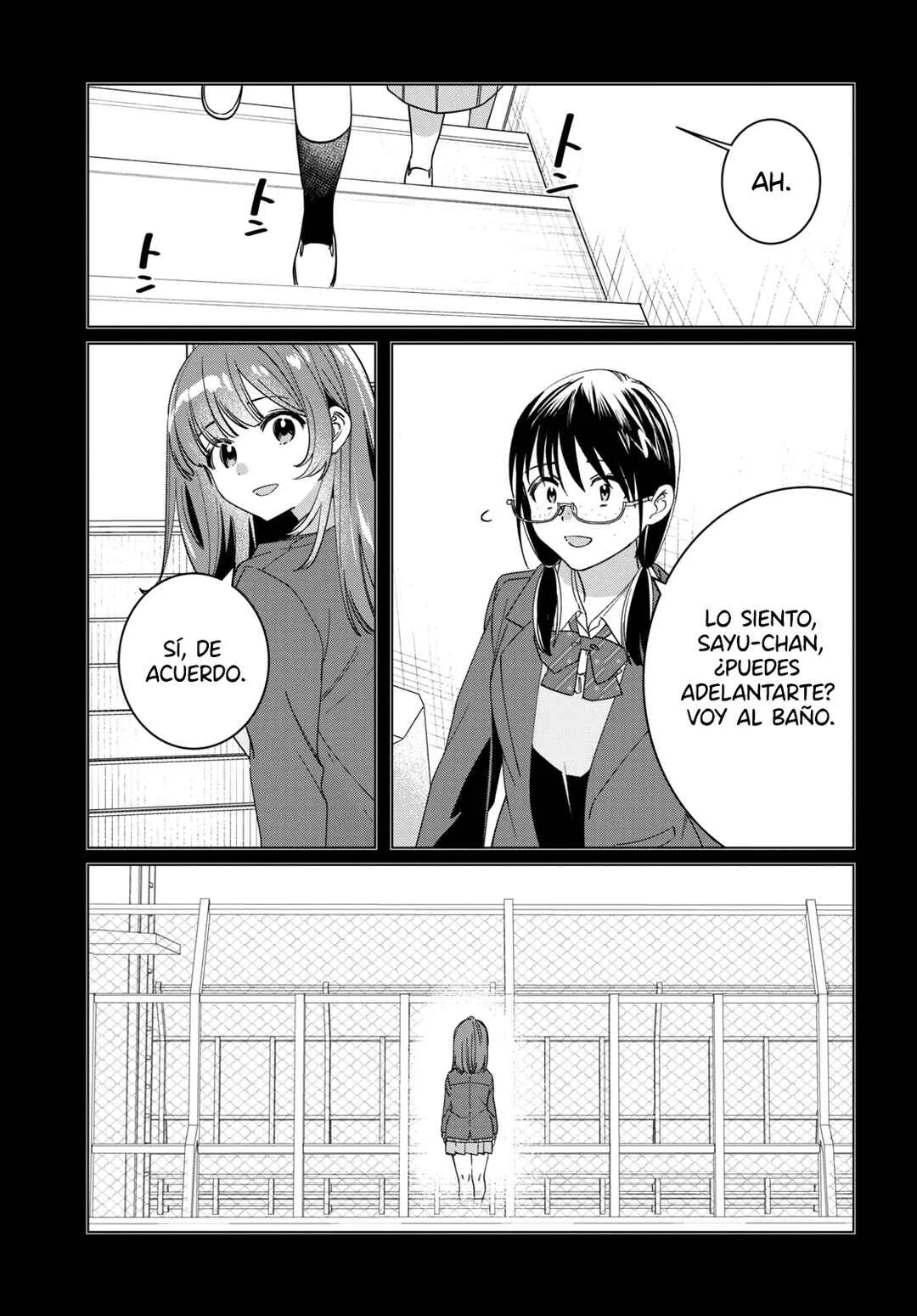 Hige o Soru. Soshite Joshikousei o Hirou. Capítulo 46: Escuela y oscuridad - Page 2