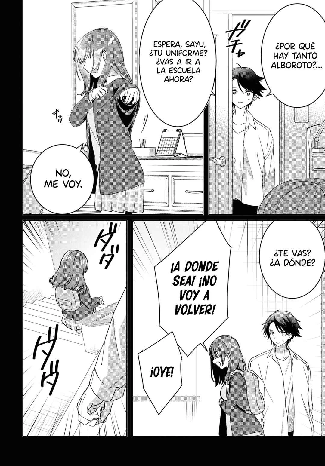 Hige o Soru. Soshite Joshikousei o Hirou. Capítulo 48: La familia Ogiwara y su colapso - Page 19