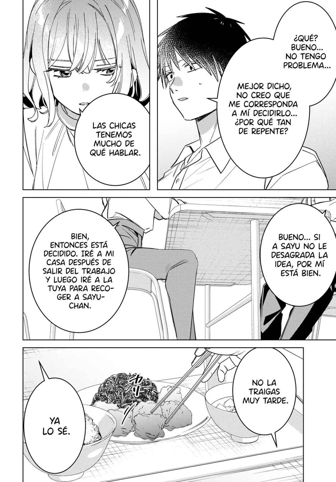 Hige o Soru. Soshite Joshikousei o Hirou. Capítulo 50: "Familia" y centro de bateo - Page 7