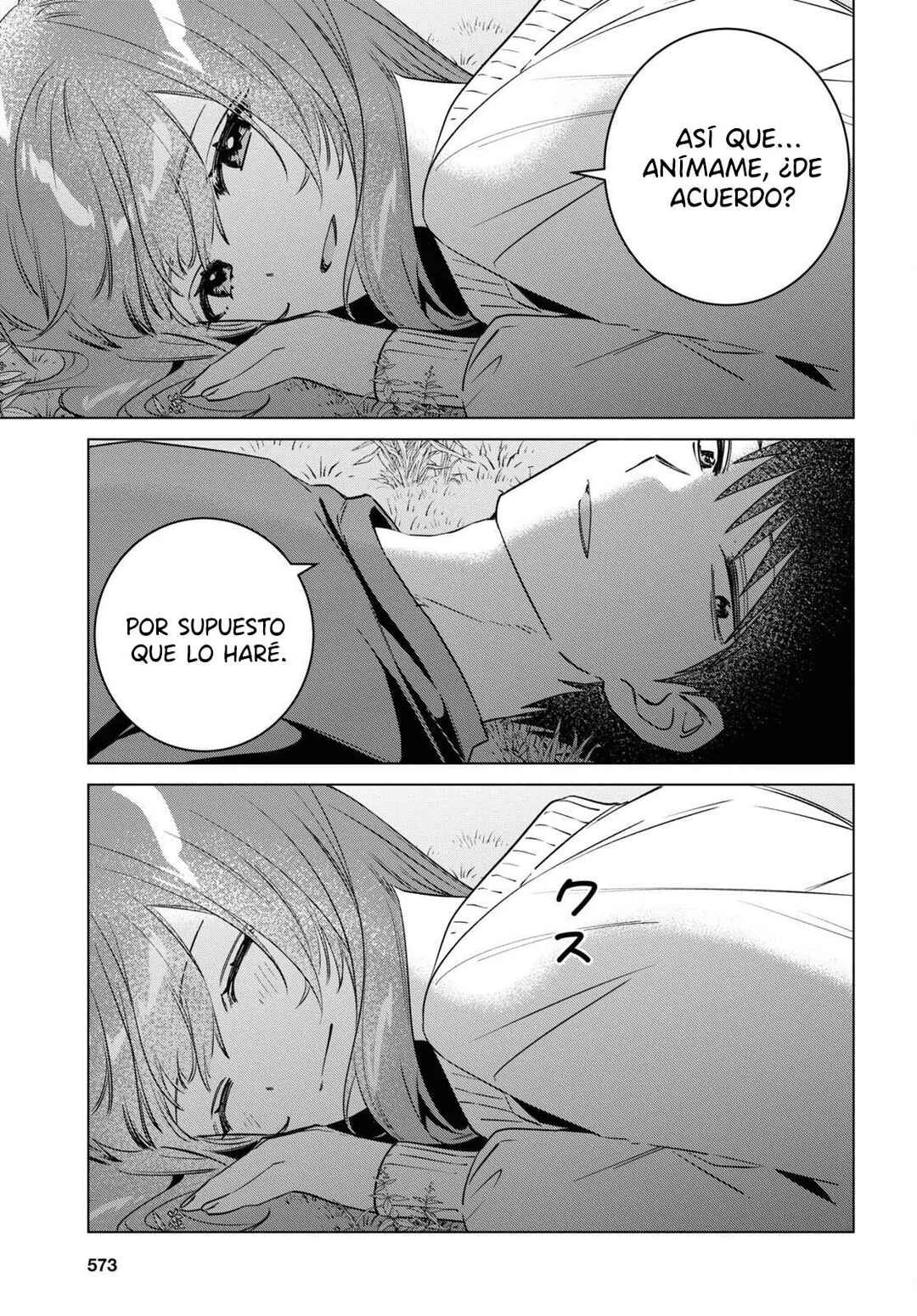 Hige o Soru. Soshite Joshikousei o Hirou. Capítulo 54 - Page 34