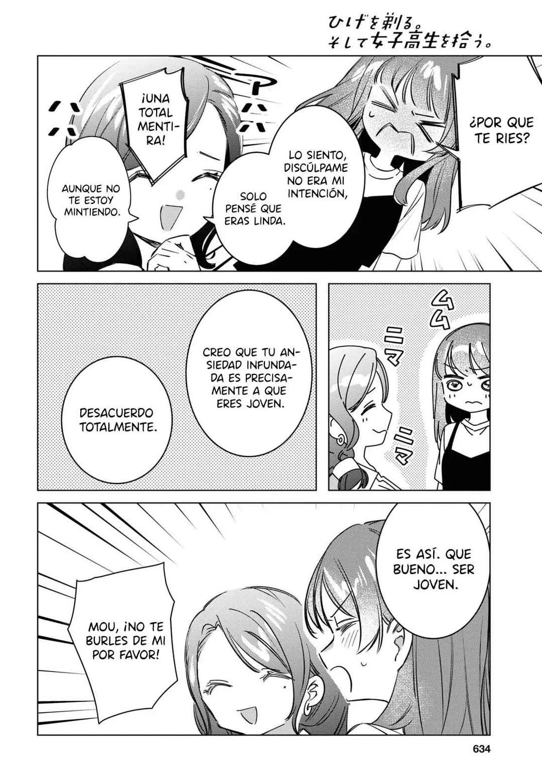 Hige o Soru. Soshite Joshikousei o Hirou. Capítulo 55 - Page 34