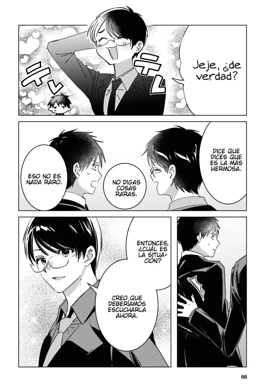 Hige o Soru. Soshite Joshikousei o Hirou. Capítulo 57 - Page 4