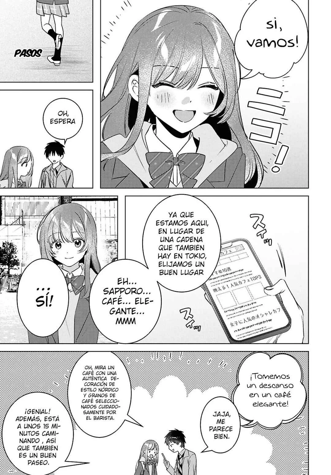 Hige o Soru. Soshite Joshikousei o Hirou. Capítulo 59.2 - Page 3