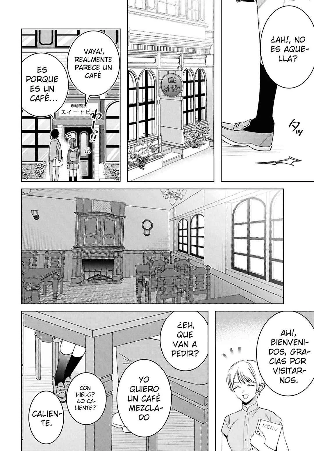 Hige o Soru. Soshite Joshikousei o Hirou. Capítulo 59.2 - Page 4