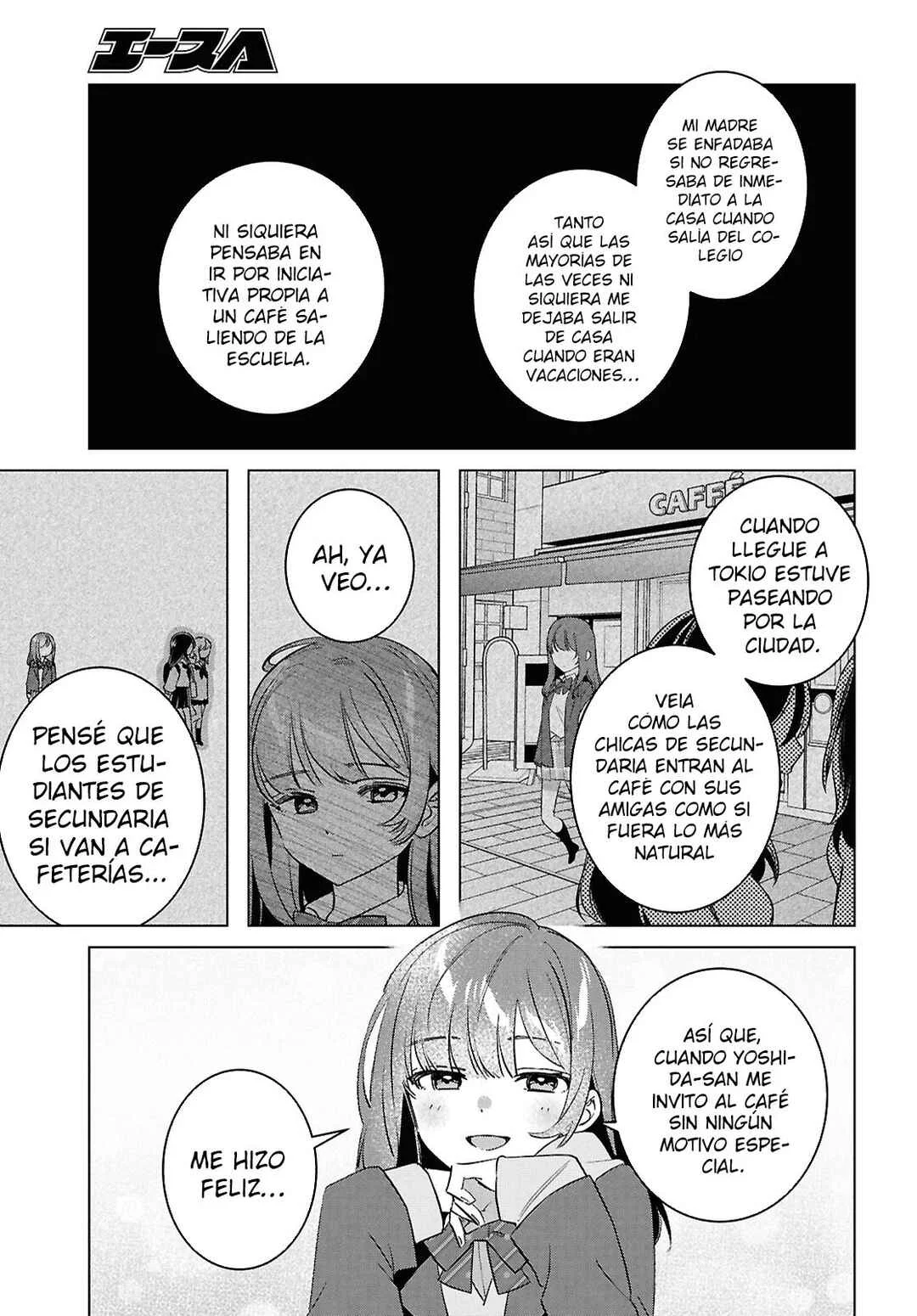 Hige o Soru. Soshite Joshikousei o Hirou. Capítulo 59.2 - Page 7