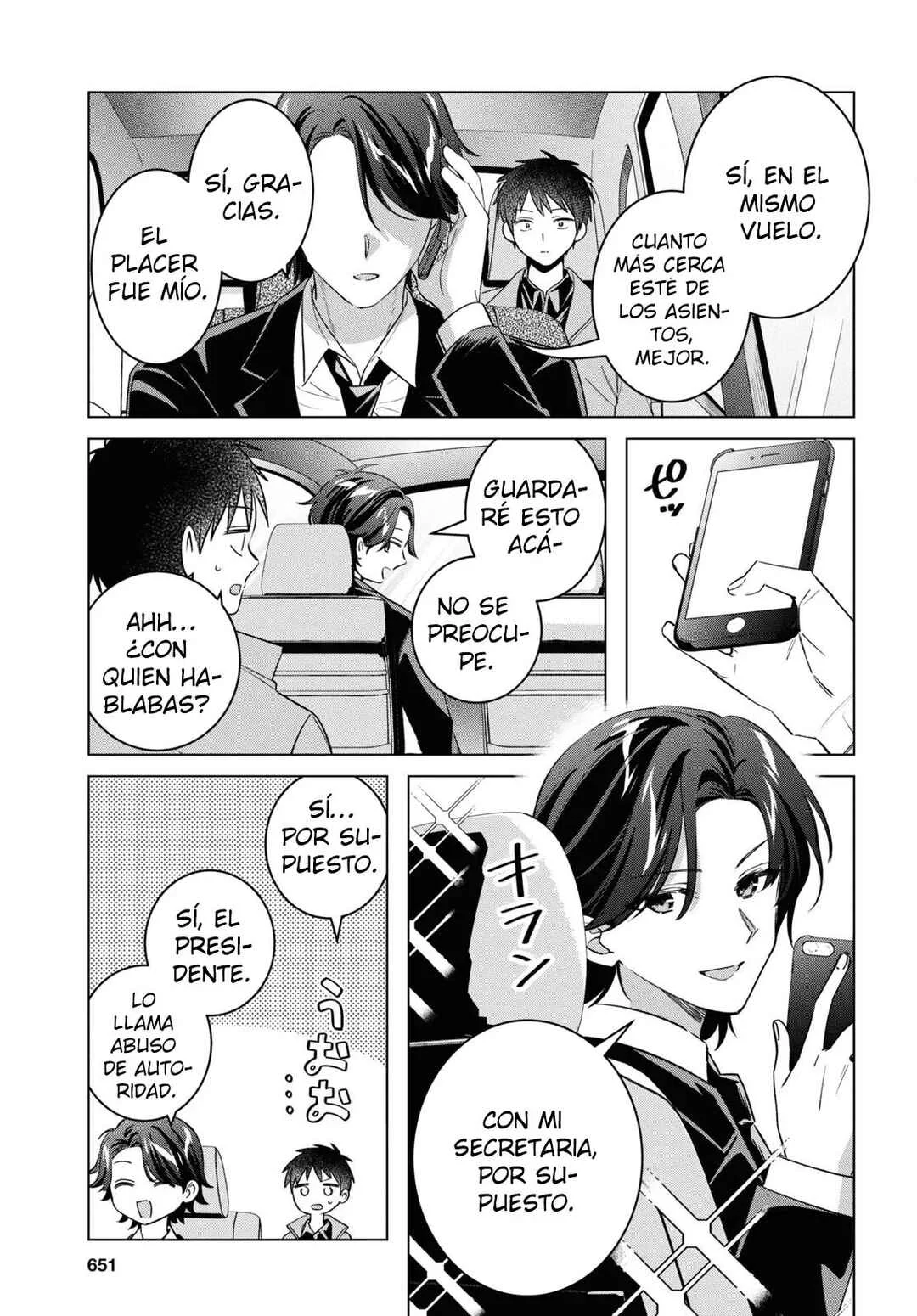 Hige o Soru. Soshite Joshikousei o Hirou. Capítulo 59 - Page 3