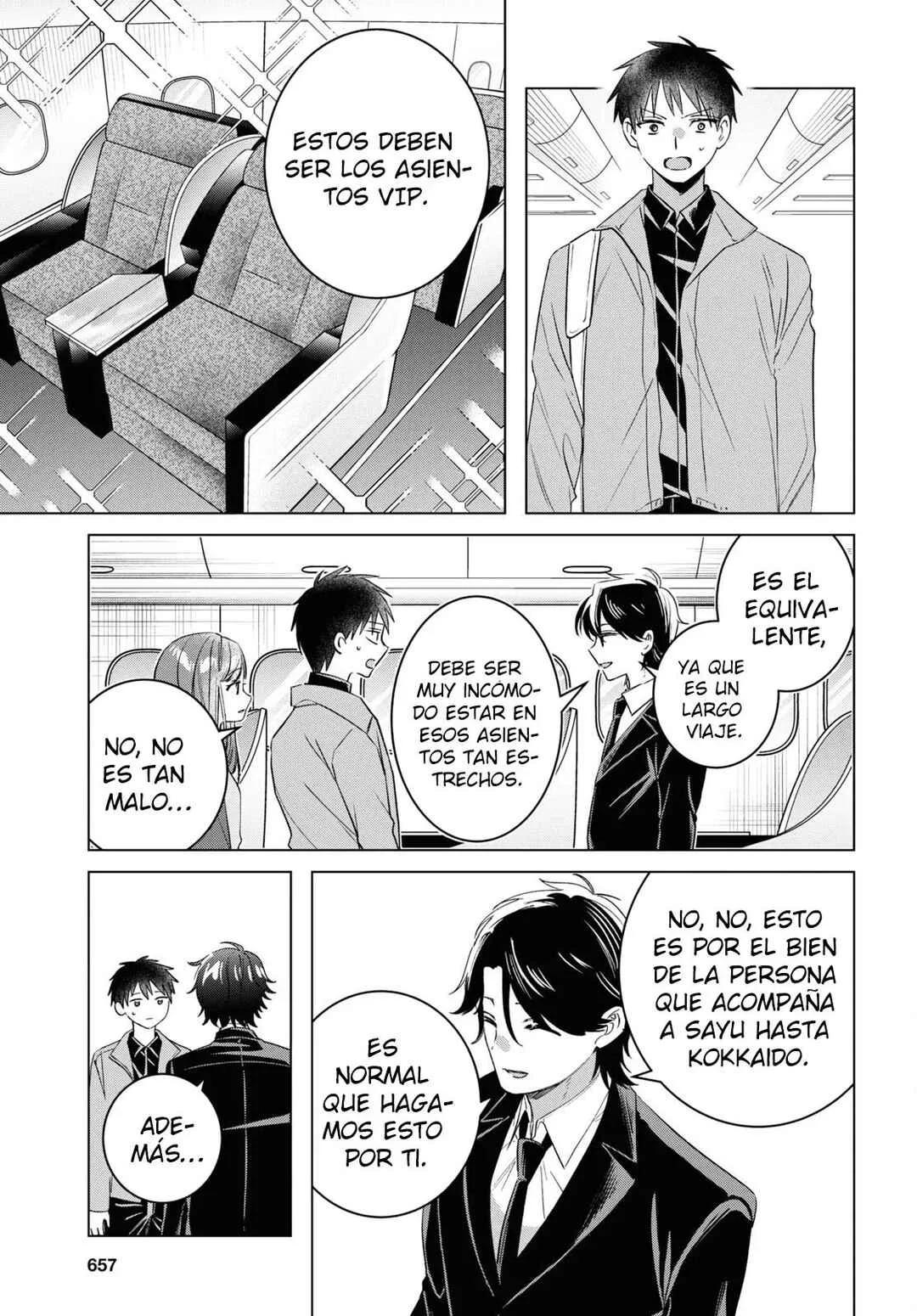 Hige o Soru. Soshite Joshikousei o Hirou. Capítulo 59 - Page 9