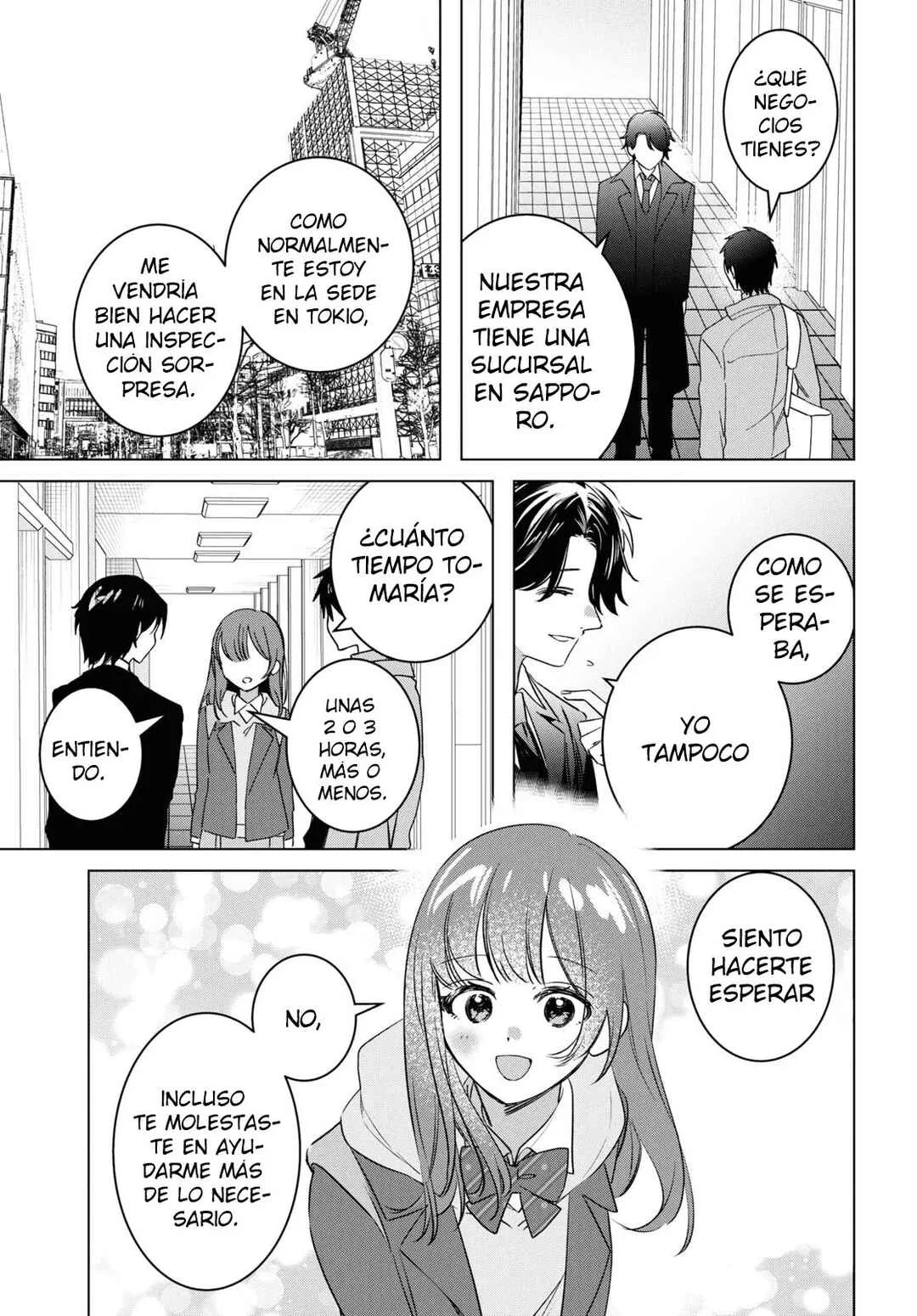 Hige o Soru. Soshite Joshikousei o Hirou. Capítulo 59 - Page 15