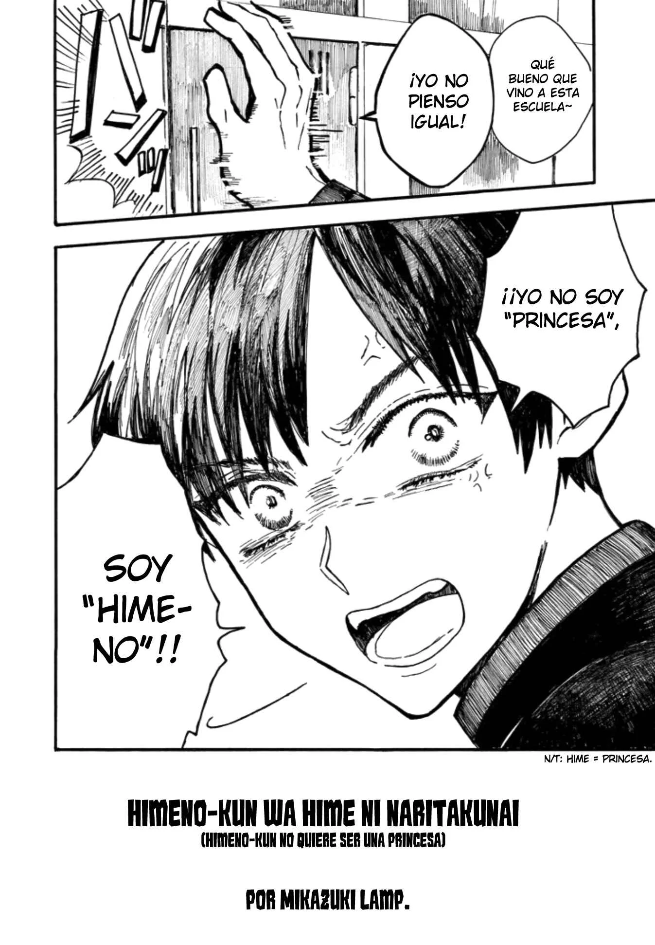 Himeno-kun wa Hime ni Naritakunai Capítulo 1: Oneshot - Page 3