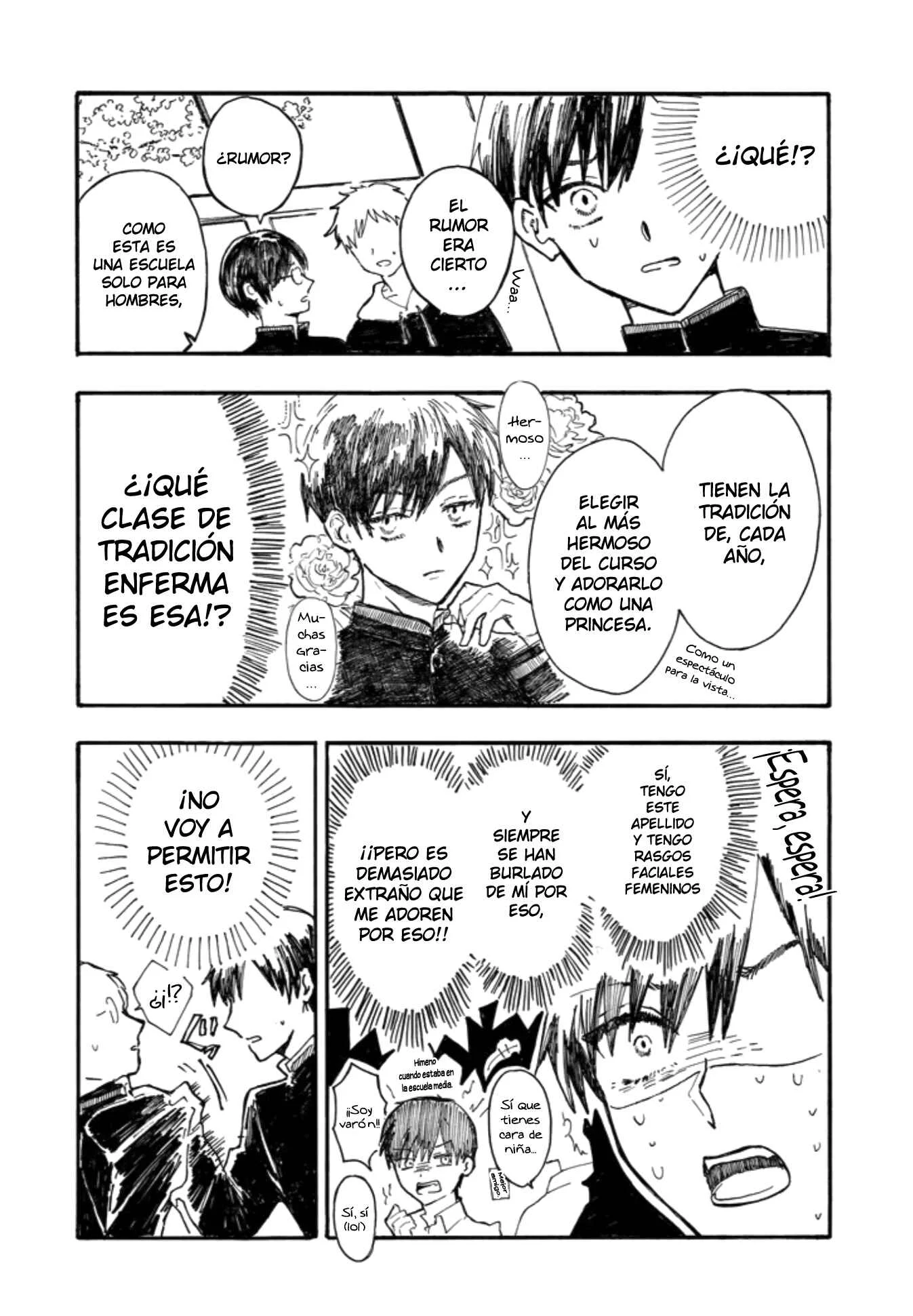 Himeno-kun wa Hime ni Naritakunai Capítulo 1: Oneshot - Page 5