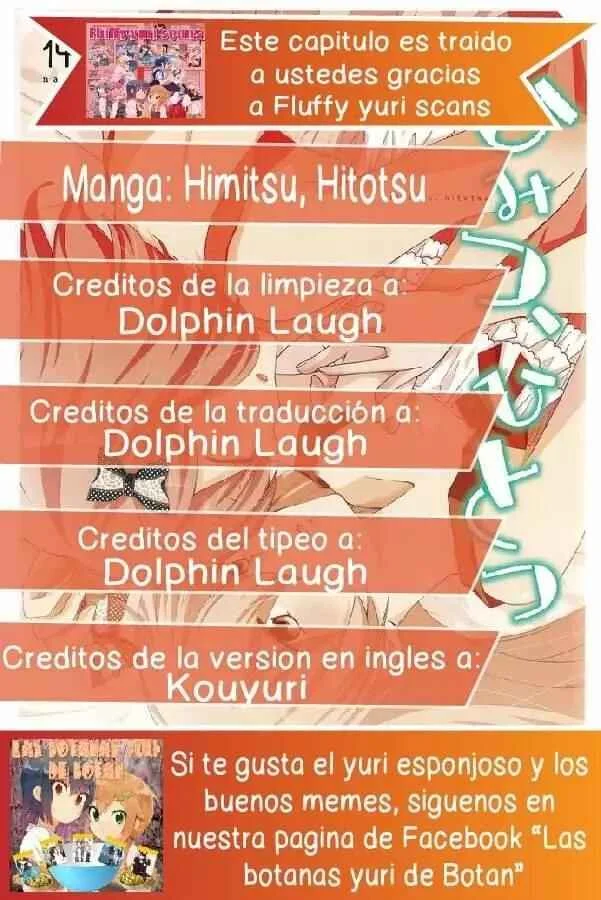 Himitsu, Hitotsu Capítulo 3 - Page 24