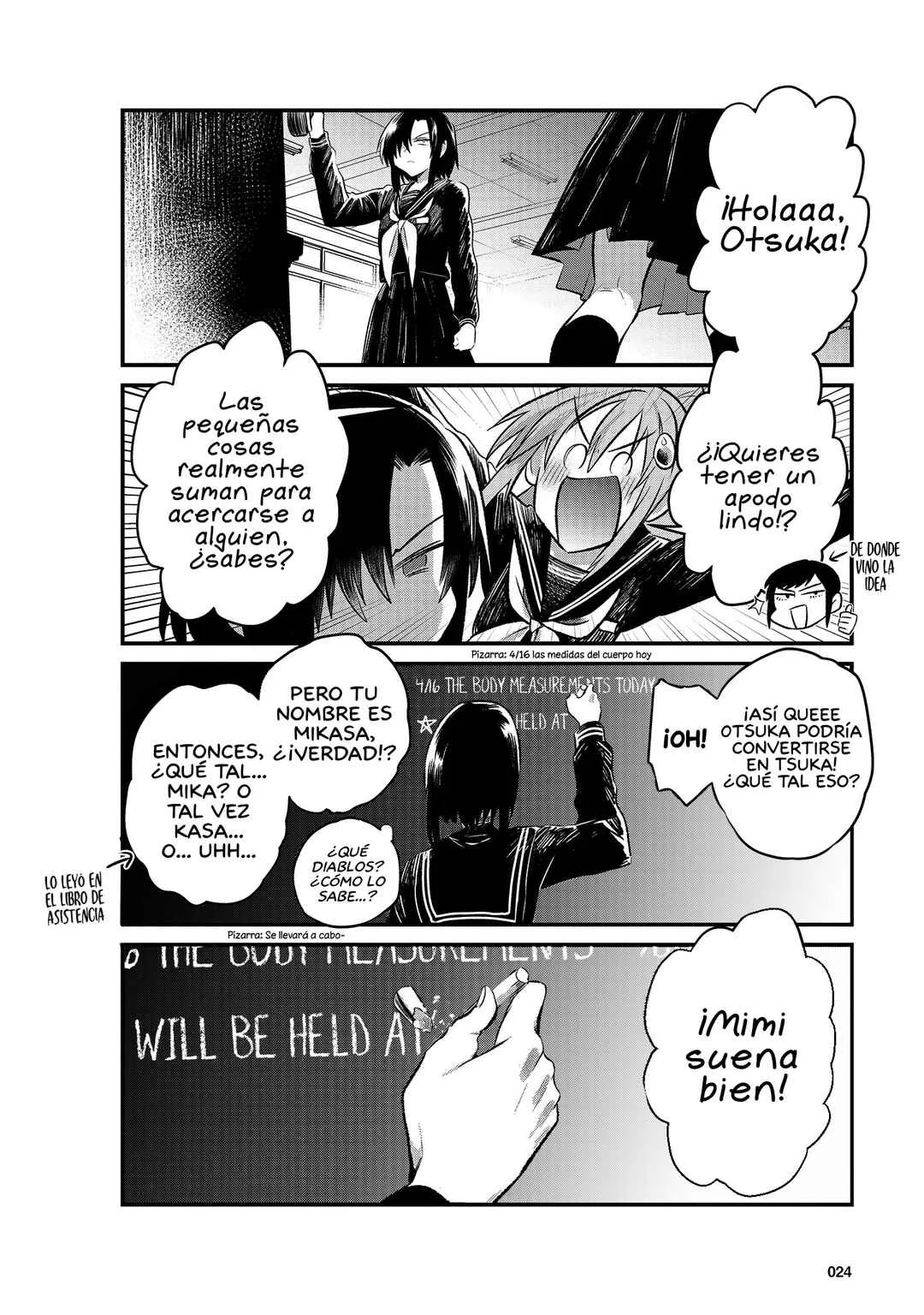Hinata and Mikasa Capítulo 2 - Page 8