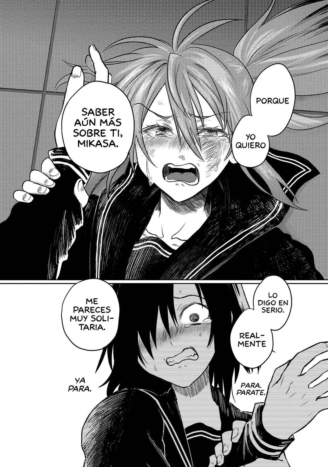 Hinata and Mikasa Capítulo 3 - Page 7