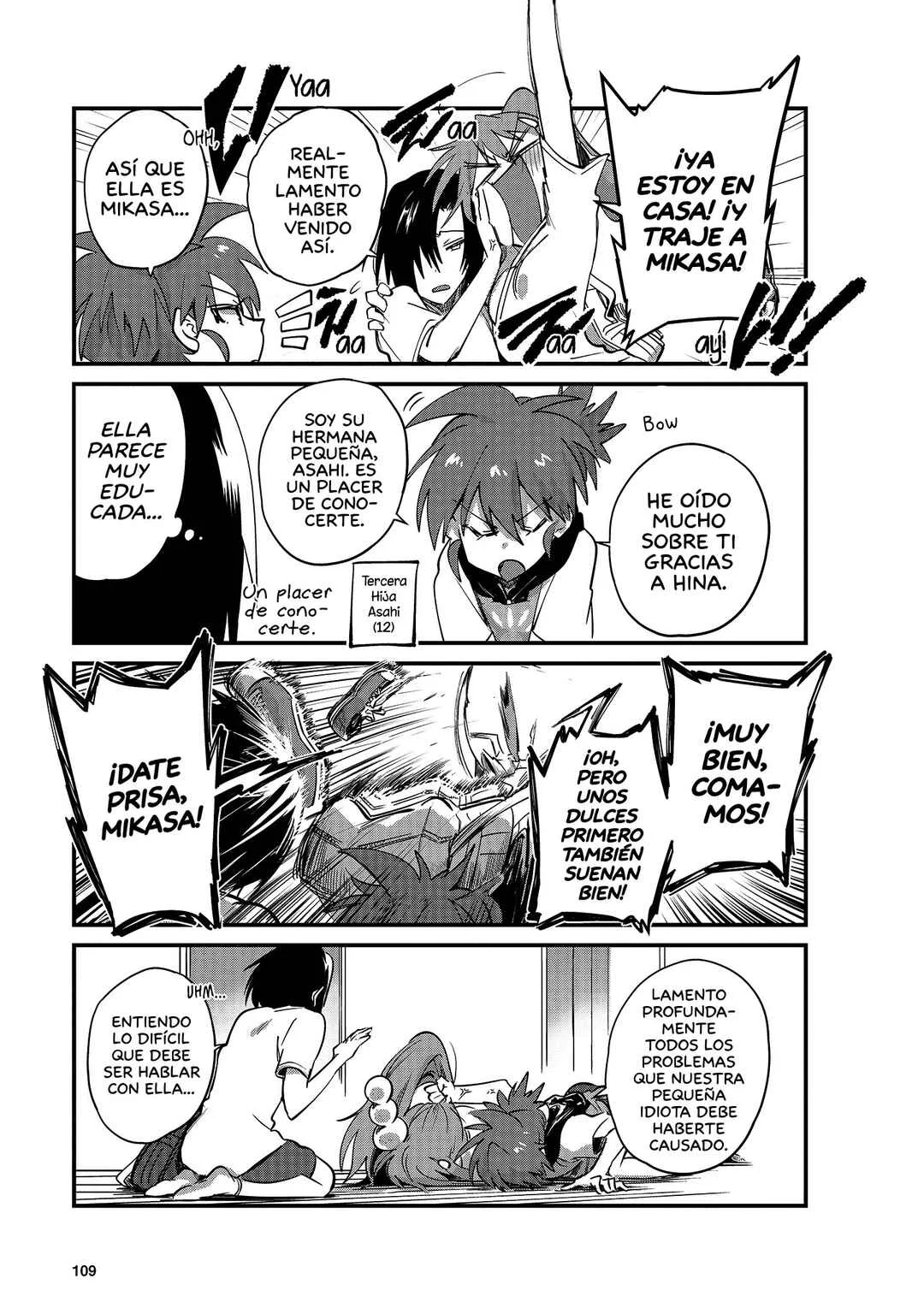 Hinata and Mikasa Capítulo 9 - Page 2