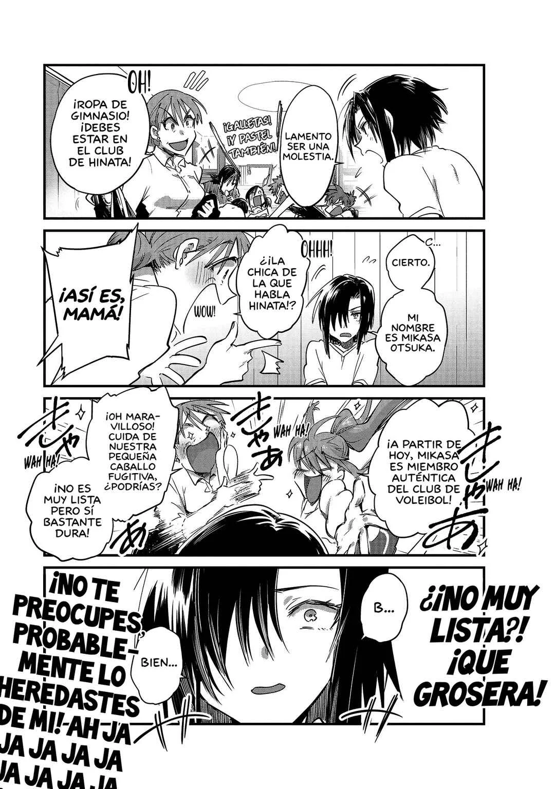 Hinata and Mikasa Capítulo 9 - Page 8