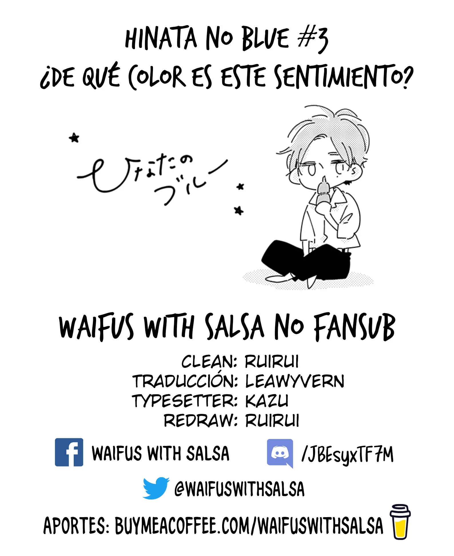 Hinata no Blue Capítulo 3: ¿De qué color es este sentimiento? - Page 1