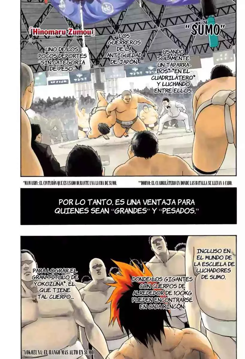 Hinomaru Sumo Capítulo 1: Ushio Hinomaru - Page 1