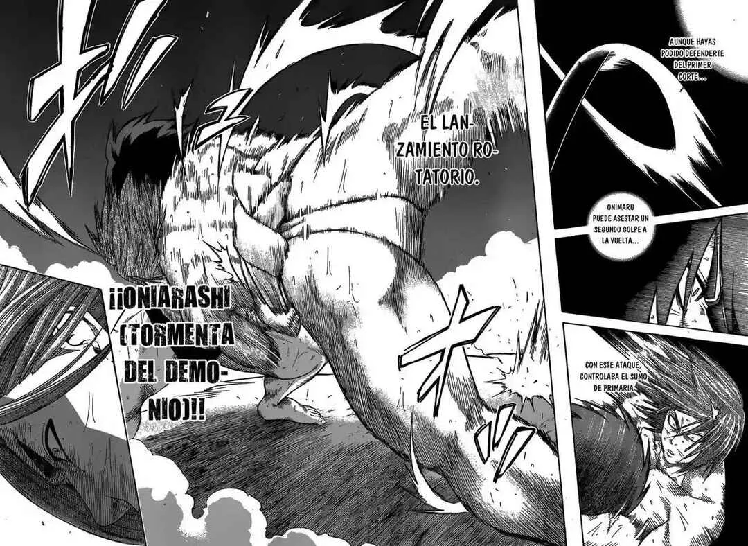 Hinomaru Sumo Capítulo 10: Onimaru Kunitsuna y Mikazuki Munechika 3 - Page 4