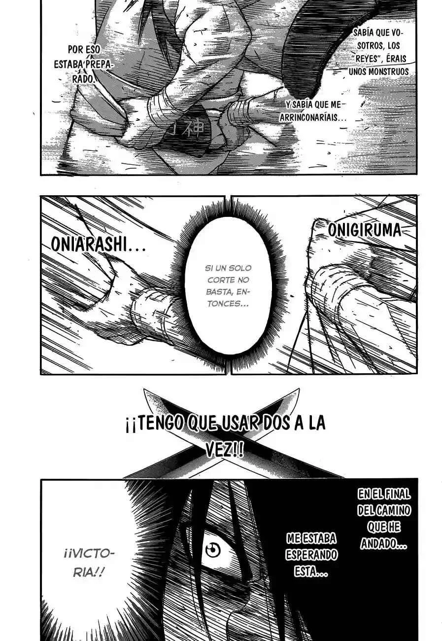 Hinomaru Sumo Capítulo 10: Onimaru Kunitsuna y Mikazuki Munechika 3 - Page 12