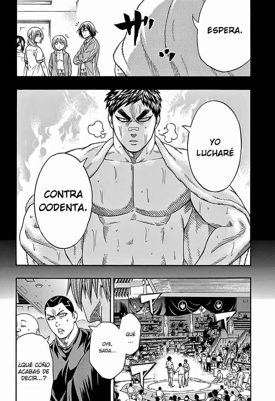 Hinomaru Sumo Capítulo 102: Oodenta Mitsuyo VS Kunisaki Chihiro - Page 2