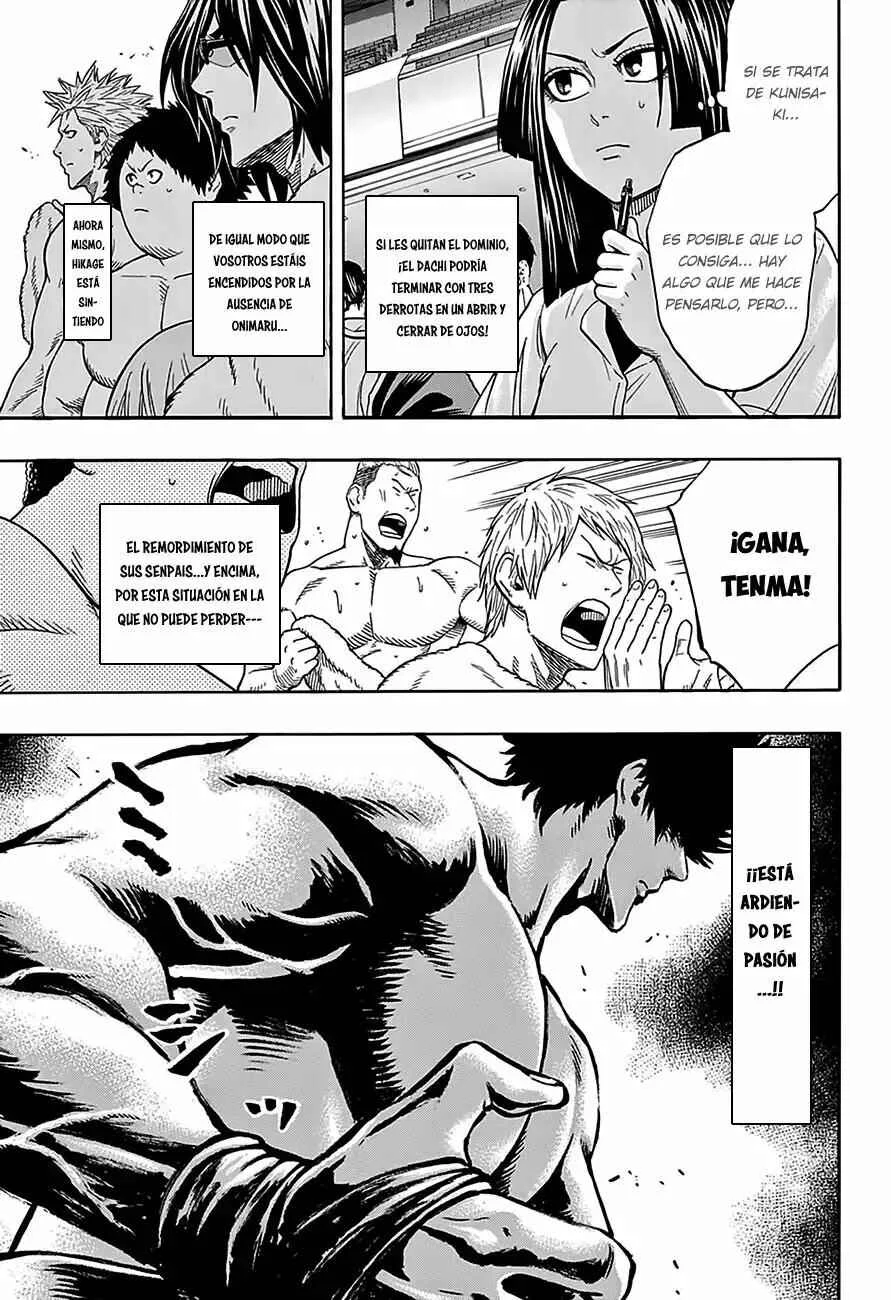 Hinomaru Sumo Capítulo 102: Oodenta Mitsuyo VS Kunisaki Chihiro - Page 5