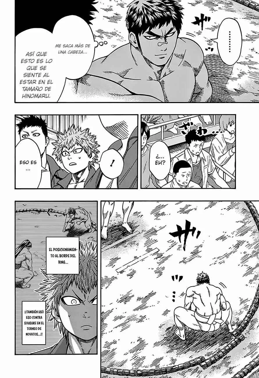 Hinomaru Sumo Capítulo 102: Oodenta Mitsuyo VS Kunisaki Chihiro - Page 6
