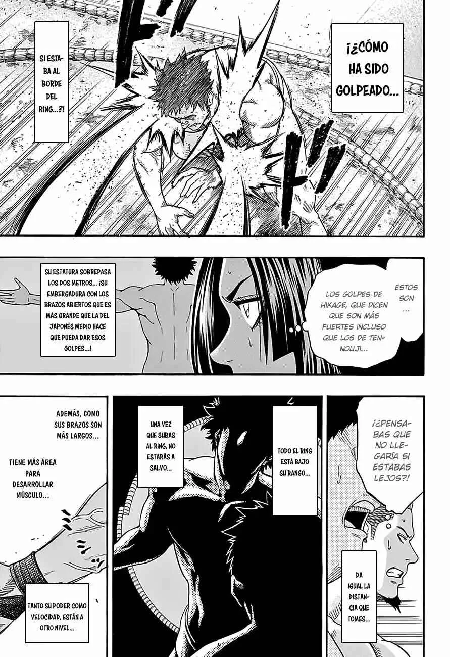 Hinomaru Sumo Capítulo 102: Oodenta Mitsuyo VS Kunisaki Chihiro - Page 9