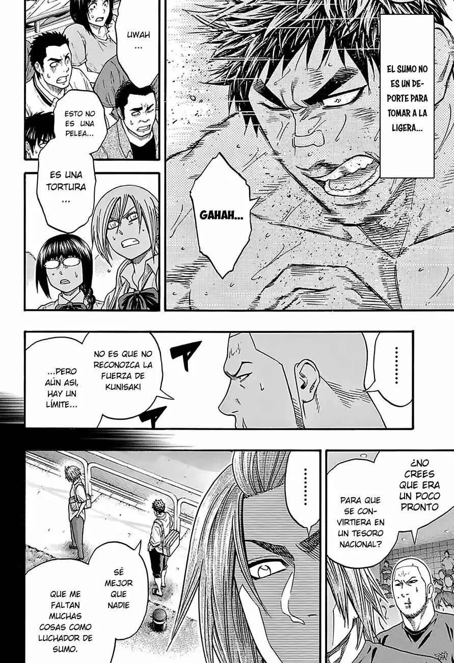 Hinomaru Sumo Capítulo 102: Oodenta Mitsuyo VS Kunisaki Chihiro - Page 11