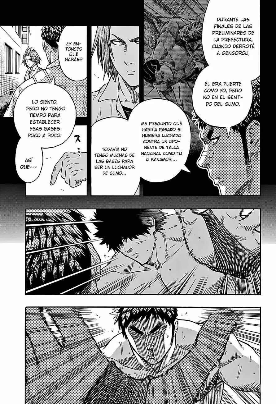 Hinomaru Sumo Capítulo 102: Oodenta Mitsuyo VS Kunisaki Chihiro - Page 12
