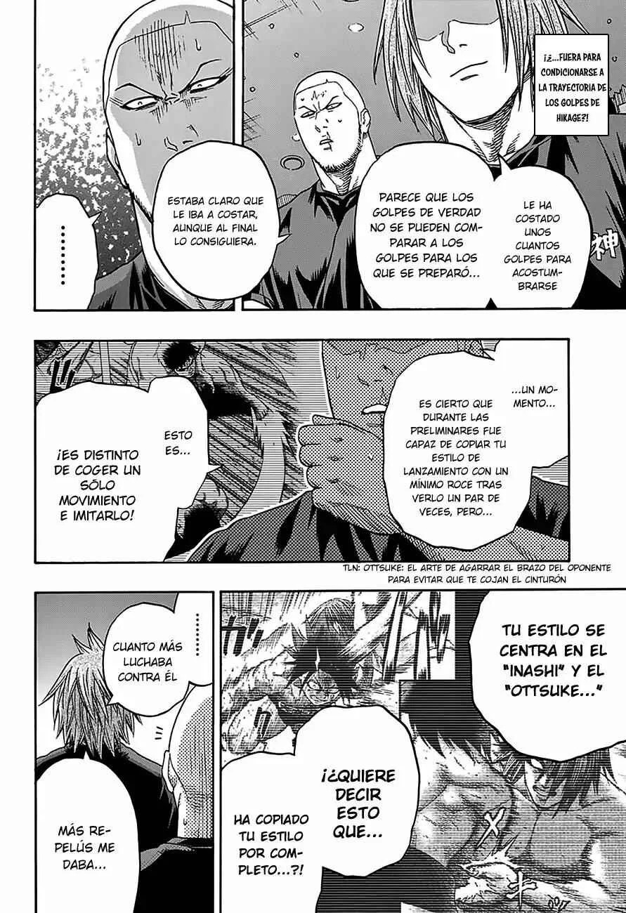Hinomaru Sumo Capítulo 102: Oodenta Mitsuyo VS Kunisaki Chihiro - Page 15