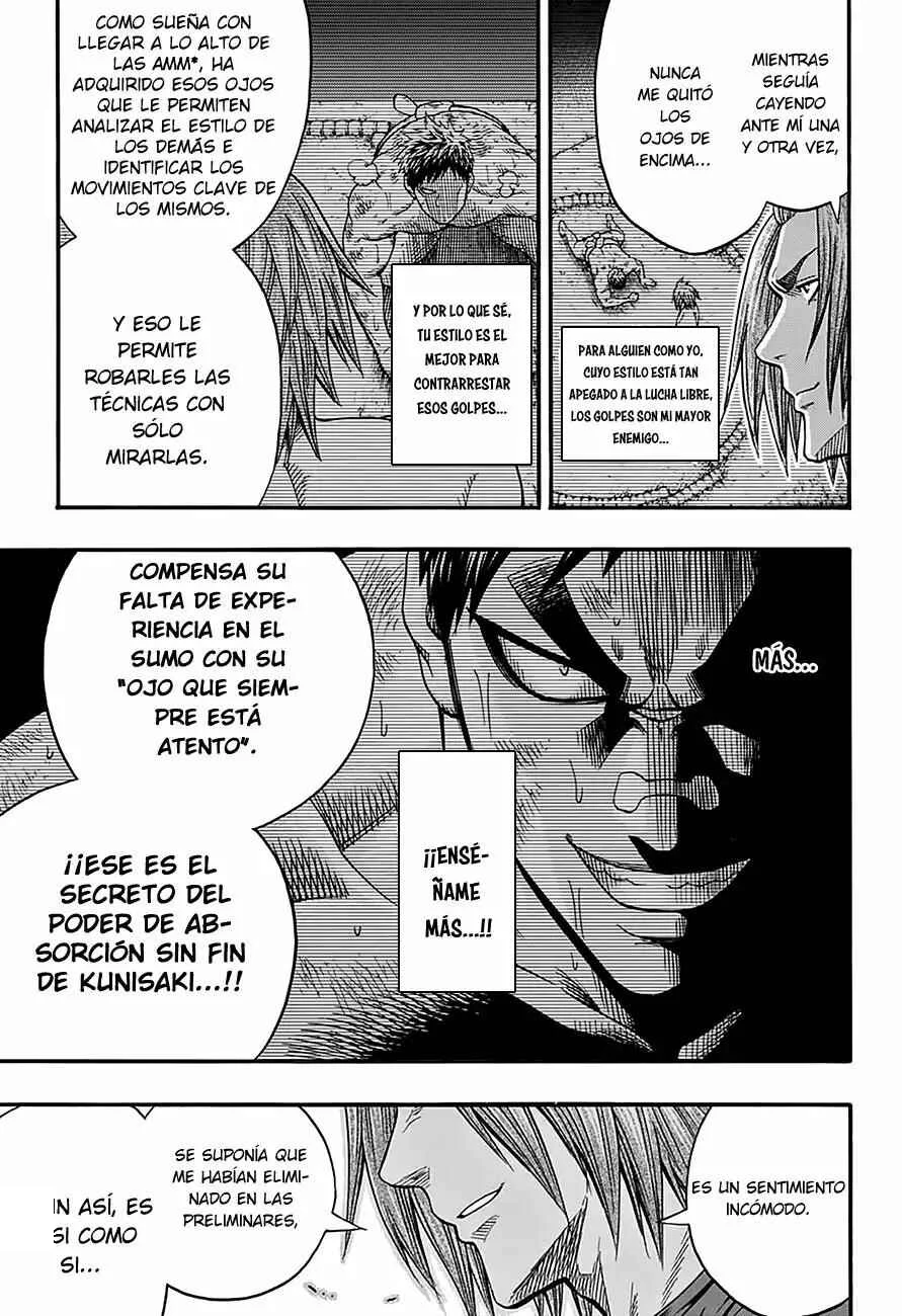 Hinomaru Sumo Capítulo 102: Oodenta Mitsuyo VS Kunisaki Chihiro - Page 16