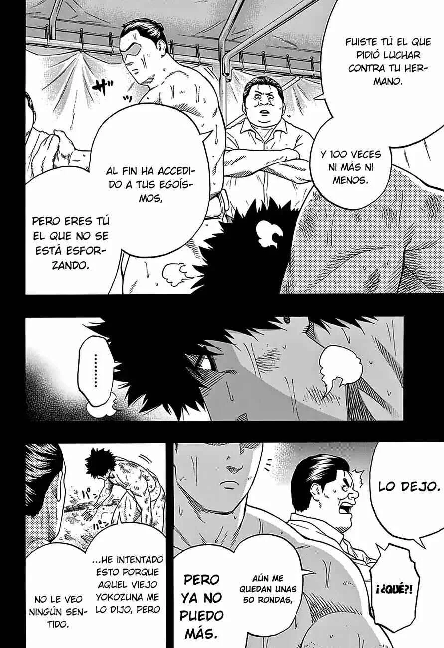 Hinomaru Sumo Capítulo 103: Oodenta Mitsuyo vs Kunisaki Chihiro 2 - Page 4