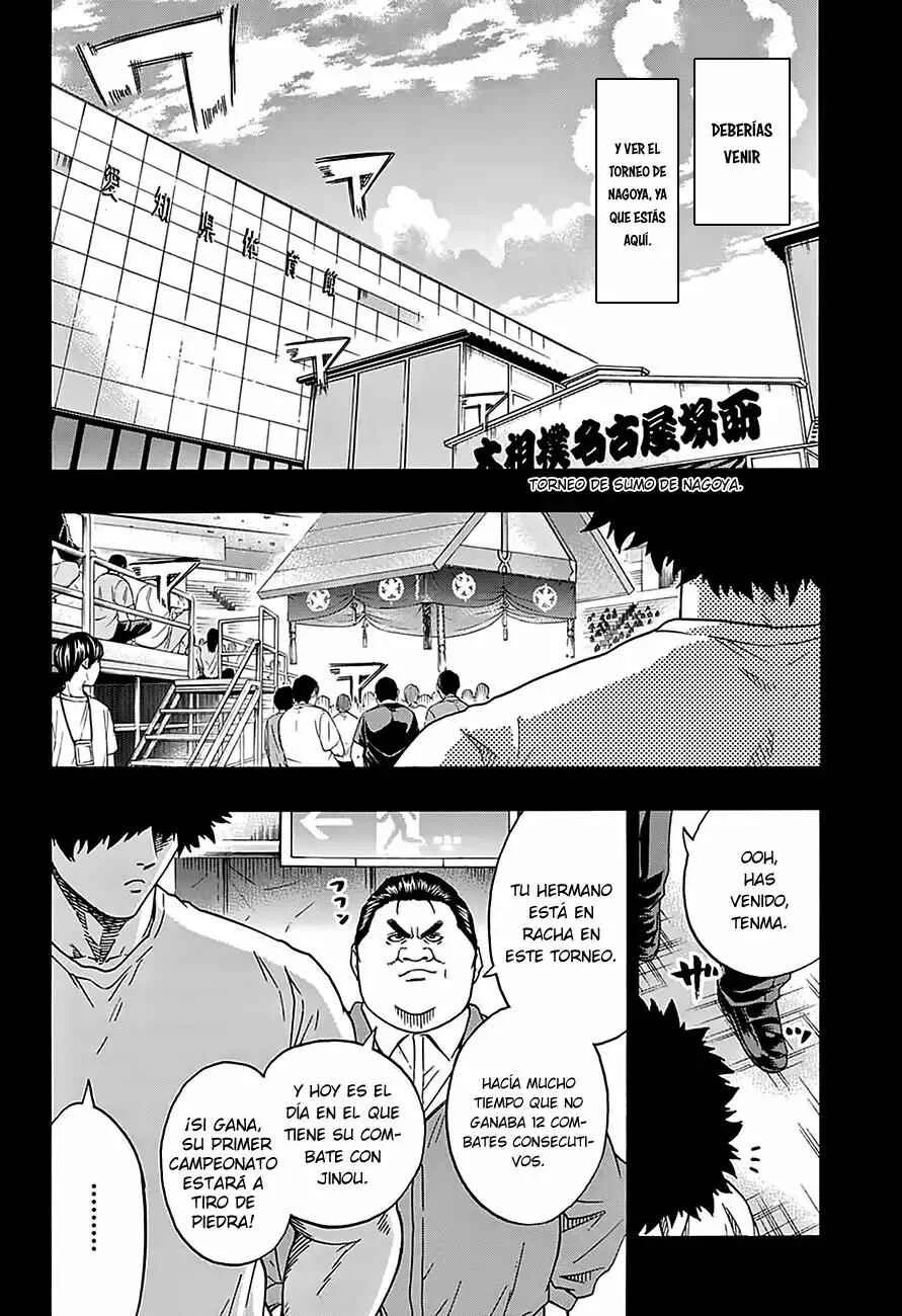 Hinomaru Sumo Capítulo 103: Oodenta Mitsuyo vs Kunisaki Chihiro 2 - Page 6