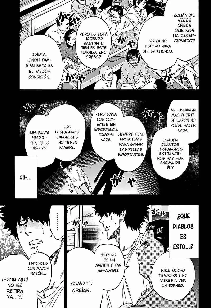 Hinomaru Sumo Capítulo 103: Oodenta Mitsuyo vs Kunisaki Chihiro 2 - Page 9