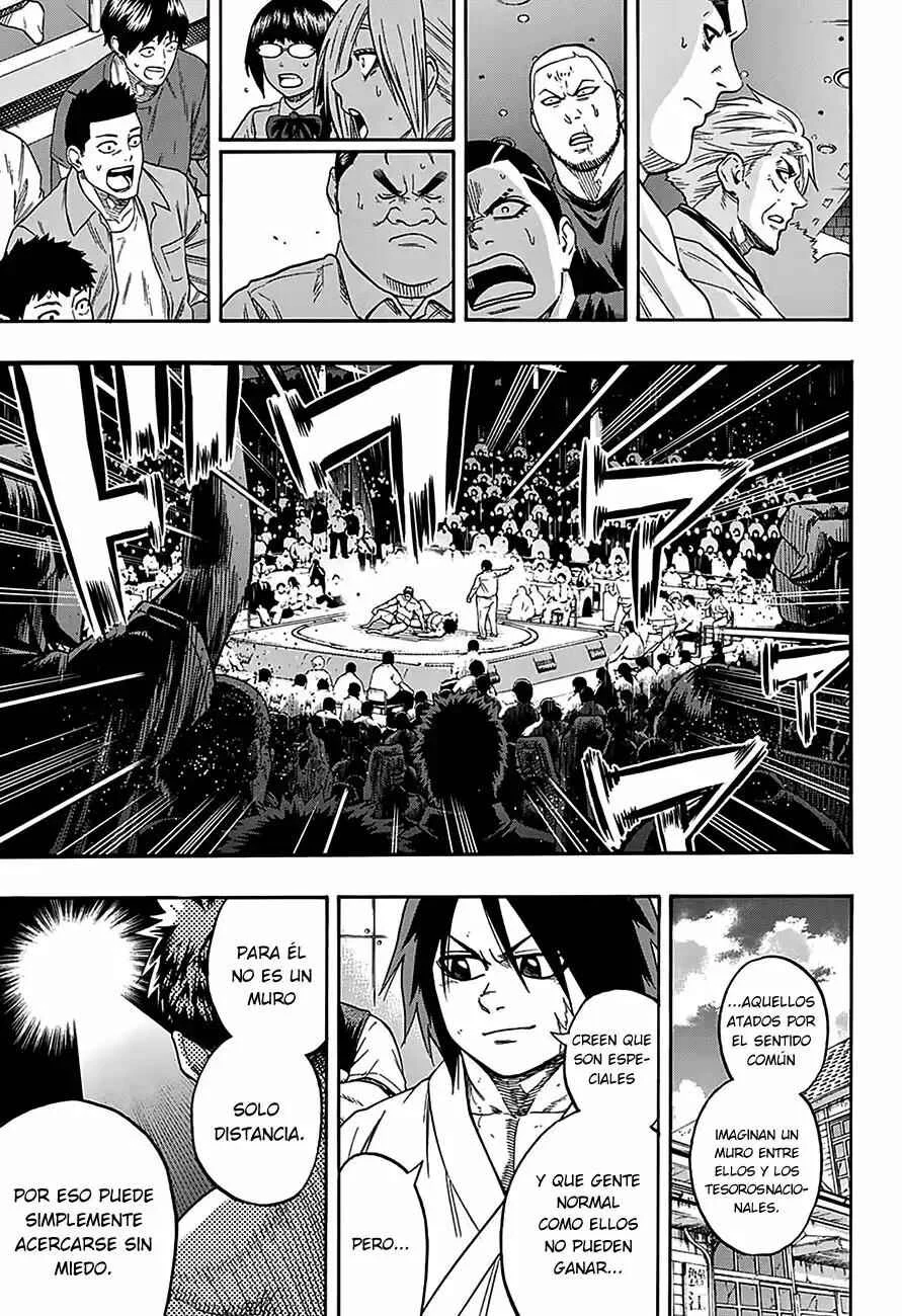 Hinomaru Sumo Capítulo 104: Oodenta Mitsuyou VS .............. - Page 16