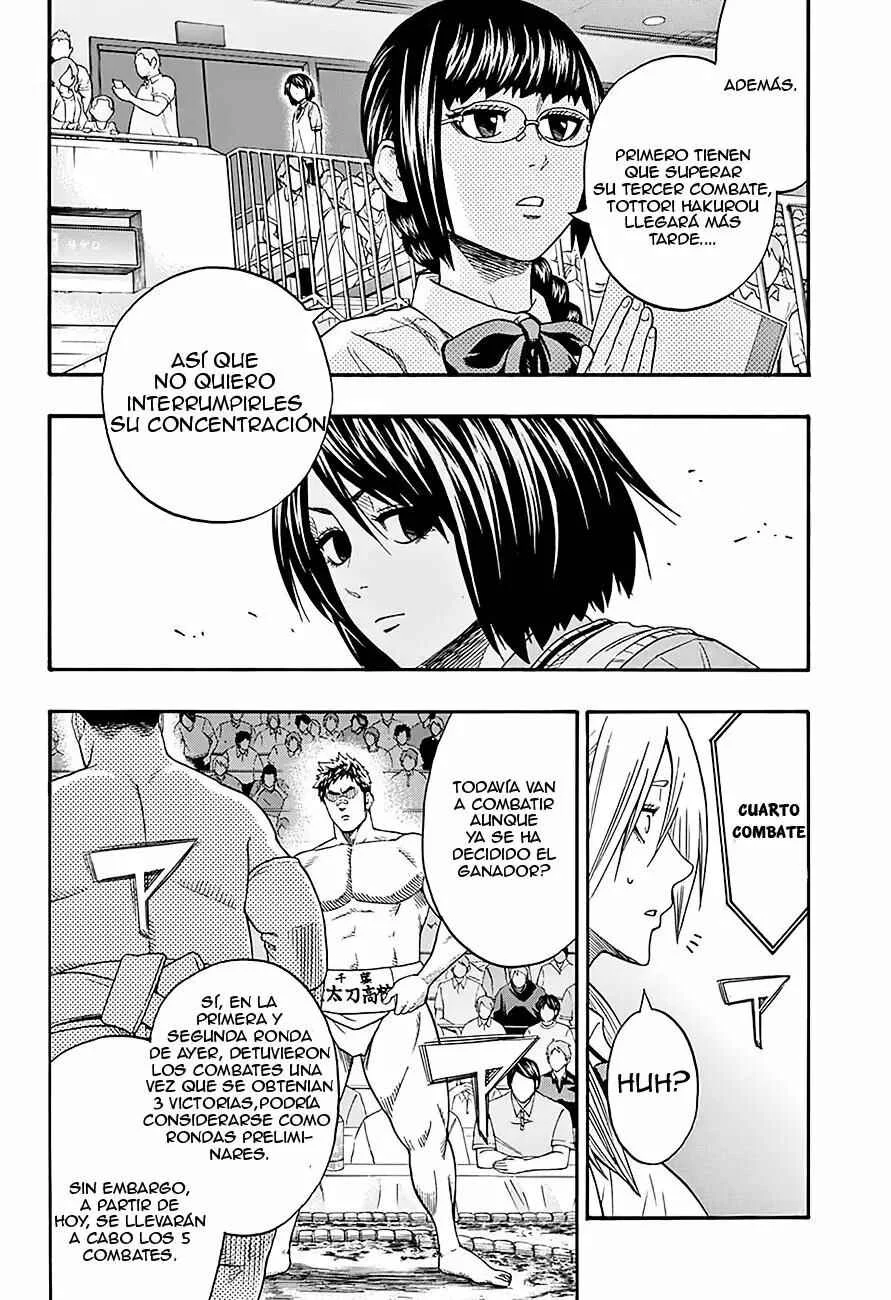 Hinomaru Sumo Capítulo 107: El sumo de Mitsuhashi Kei - Page 2