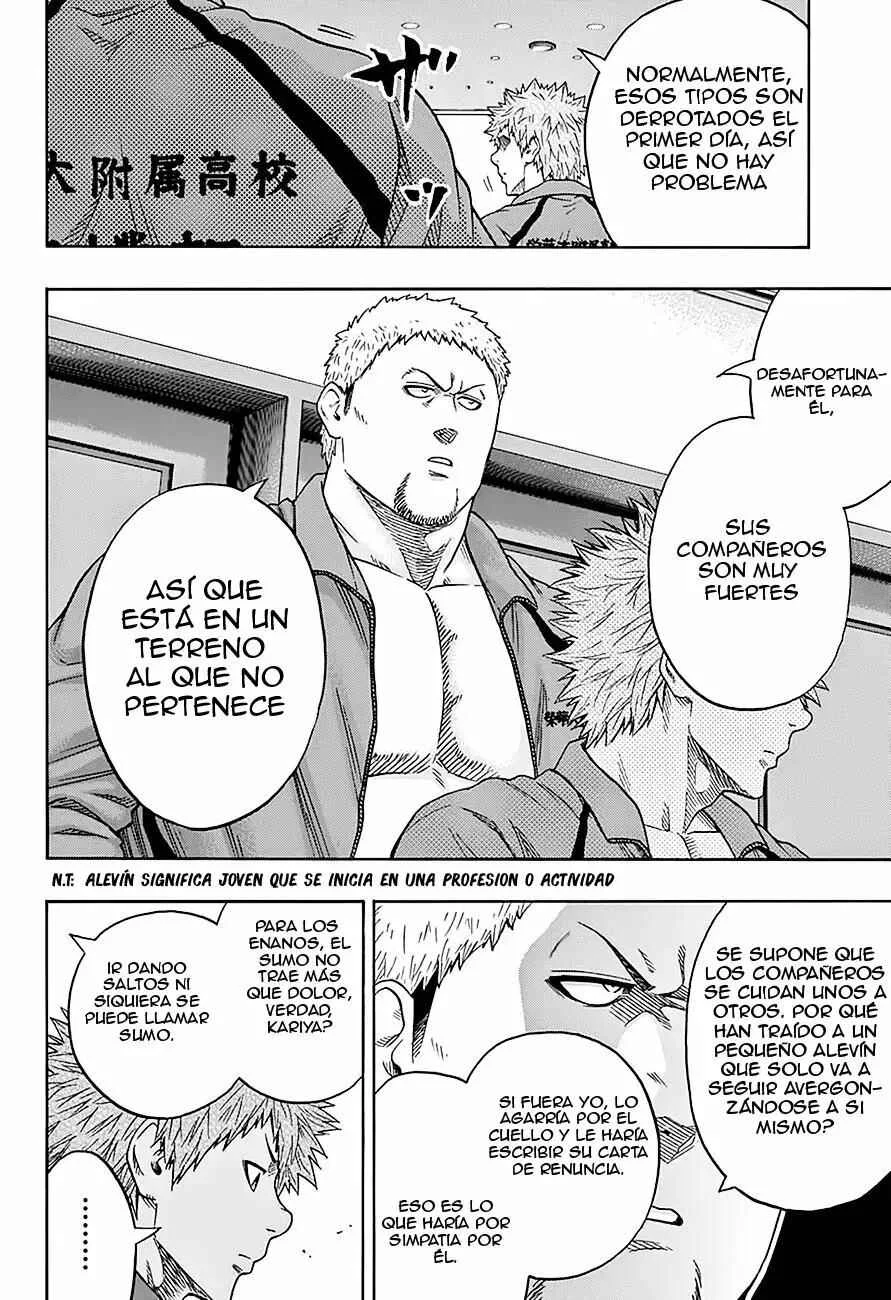 Hinomaru Sumo Capítulo 107: El sumo de Mitsuhashi Kei - Page 7