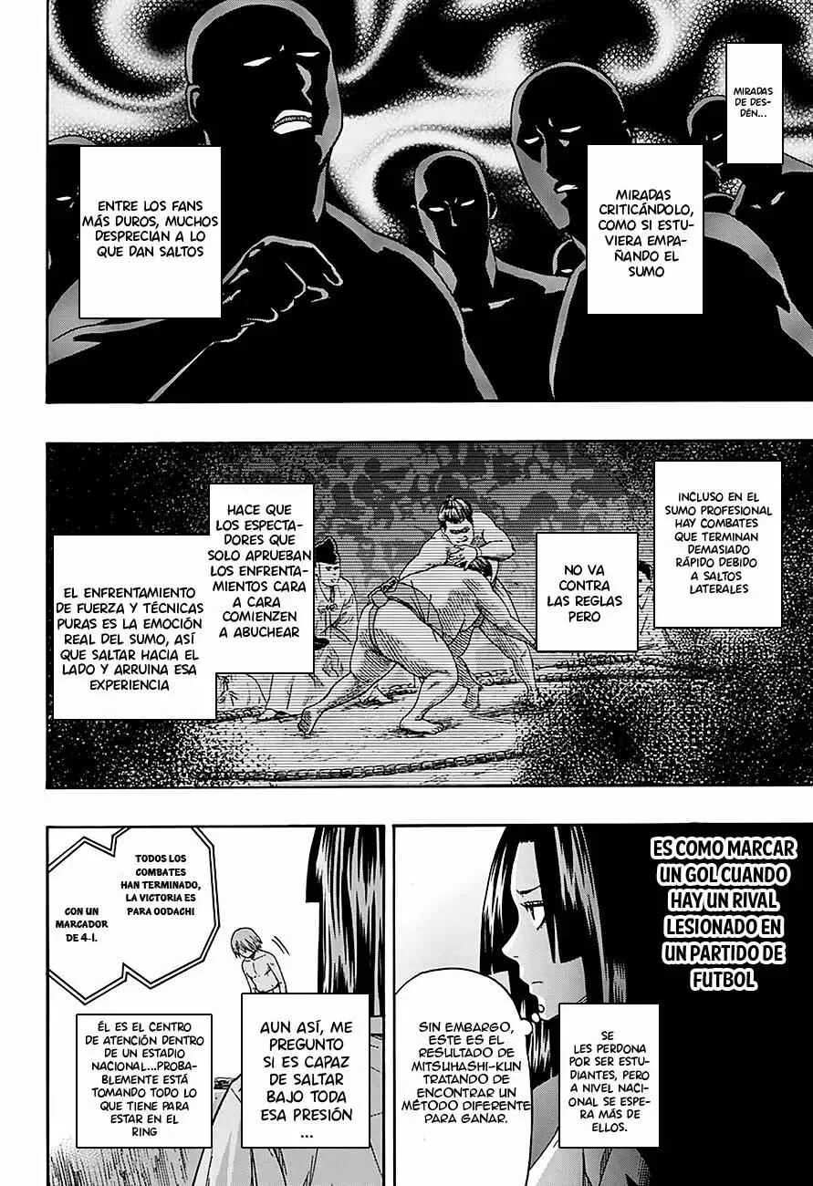 Hinomaru Sumo Capítulo 107: El sumo de Mitsuhashi Kei - Page 9