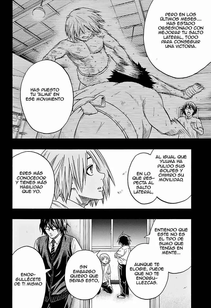 Hinomaru Sumo Capítulo 107: El sumo de Mitsuhashi Kei - Page 15