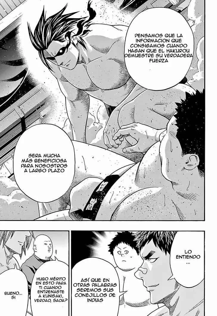 Hinomaru Sumo Capítulo 109: Los hombres que observaban desde las gradas - Page 6